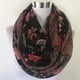 thumbnail image 4 of 10 uds/lote bufanda infinita con estampado floral de moda bufanda con lazo de hojas bufanda de mujer de gran oferta pañuelo de flores bufanda larga de señora, 4 of 5