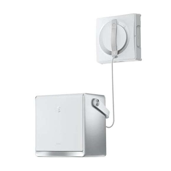 Robot limpiacristales portátil ECOVACS Winbot W2 Omni: limpieza inteligente con tecnología de pulverización de gran angular de tres boquillas, planificación de ruta Win SLAM 4.0, limpieza profunda de