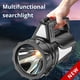 thumbnail image 4 of Foco LED recargable, portátil y potente | Batería de alta potencia de 5 W y 1200 mAh | Linterna de emergencia multifunción de luz roja | Para exteriores, camping, senderismo, pesca, uso doméstico, 4 of 5