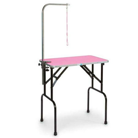 Master Equipment Tp215 30 19 Me Grooming Table With 36 In Arm 30x18 In Blue S