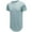 Light blue, variant on Diufon Mens Hipster T Shirt Summer Casual Short Sleeve Crewneck Tops Solid Color Muscle Gym Workout Tees