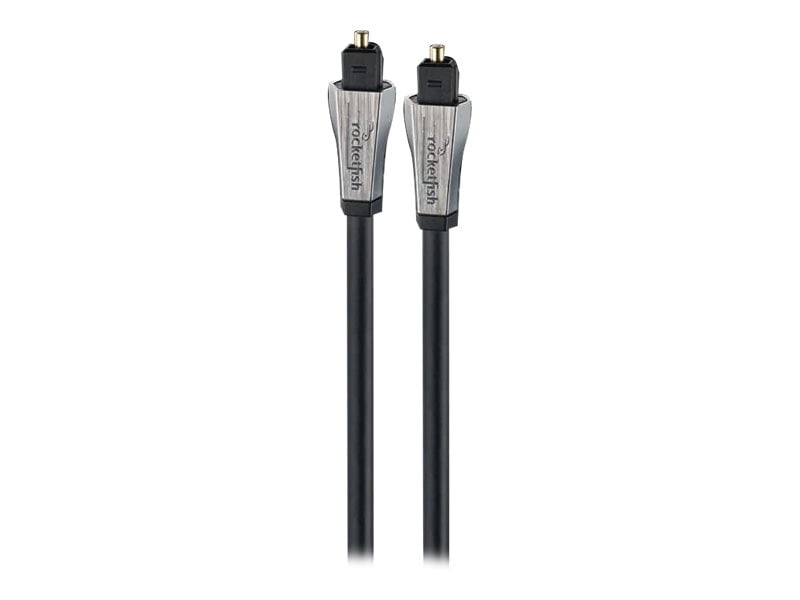 Rocketfish RF G1221 Digital Audio Cable optical TOSLINK M To TOSLINK M 4 Ft Fiber 