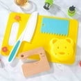 thumbnail image 4 of IMossad 13PCS Toddler Knife Set - Colorful Plastic Mini Chef Knives for Kids Cooking, 4 of 7
