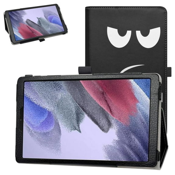 Labanema 8.7" Samsung Galaxy Tab A7 Lite (SM-T220 T225) Case, PU Leather Folio Stand Protective Case, Cover for 8.7" Samsung Galaxy Tab A7 Lite (SM-T220 T225) (Big Eyes)