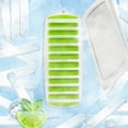 thumbnail image 3 of Extra Long Cylinder Ice Tray with Lid 12-inch Silicone Mold for Popsicles Jelly Dessert Freezer, 3 of 3