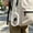 Beige, variant on Mini Clear PVC Keychain Pouch, Portable Waterproof Zippered Storage Bag for Keys Coins Earphones Small Accessories