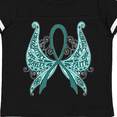 thumbnail image 4 of Inktastic Ovarian Cancer Awareness with Butterfly Ribbon Words Boys or Girls Toddler T-Shirt, 4 of 5