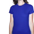 thumbnail image 5 of Tee-Shirt en Jersey Fin pour Femmes, P, Bleu Royal, 5 of 5