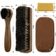 thumbnail image 3 of Cepillo de pelo de caballo Cepillo para zapatos Un pequeño cepillo para zapatos y un pequeño cepillo para pulir zapatos de cerdas naturales 4 piezas Cepillo de pulido de crin para pulir sus zapatos-1-, 3 of 8