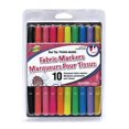 thumbnail image 1 of MARQUEURS FABRIC FUN, Double Pointe, Couleurs Vives, Lot de 10, 1 of 3