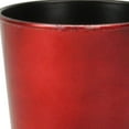 thumbnail image 3 of 5" Red Recycled Plastic Indoor Outdoor Round Pot Planter, 3 of 5