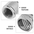 thumbnail image 4 of Metal Tire Valve Stem Caps Car Aluminum Caps with American Flag 4Pcs, 4 of 5