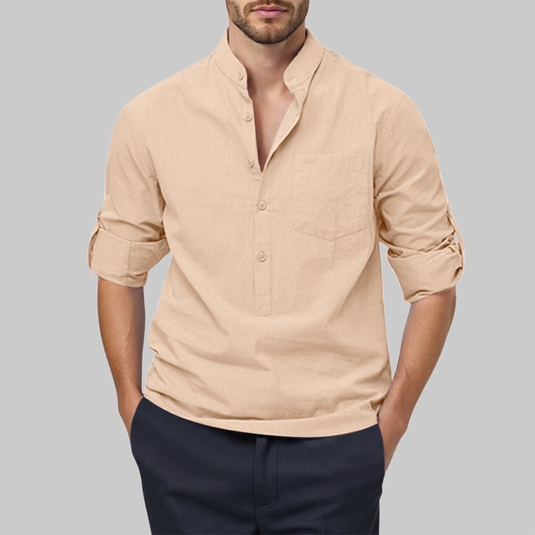covington dress shirts Men Blouses Short Sleeved Dress Shirt Men Dress Shirts for Regular Shirt  with Clothes for Casual Mens Shirts Covington Rough T Mens Tie And Satin  Blue L