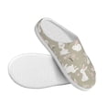 thumbnail image 3 of Haiem Rabbit And Flower Print Women's Fuzzy Memory Foam House Slipper Cozy Home Footwear Non-slip Winter Slippers-39/40, 3 of 7