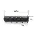 thumbnail image 1 of 2 Pcs Poignées en Caoutchouc pour Brouette, Tubes Ronds Poignées Universelles de Remplacement Noires, 1 of 1
