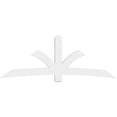 thumbnail image 2 of 96"W x 36"H x 2"D x 6"F, 9/12 Pitch, Davenport Architectural Grade PVC Gable Bracket, 2 of 8