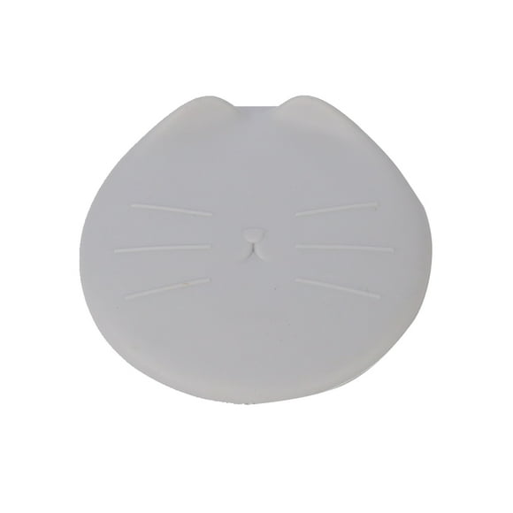 Greeniant Tapa de lata para comida de mascotas, botella de bebida, Protector a prueba de fugas, tapa de mantenimiento fresco, accesorio lavable para el Suministros para gatos Gris Greeniant PT004574-03
