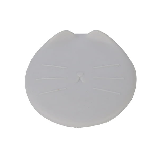 sweethay Tapa de lata para comida de mascotas, botella de bebida, Protector a prueba de fugas, tapa de mantenimiento fresco, accesorio lavable para el Suministros para gatos Gris sweethay PT004574-03