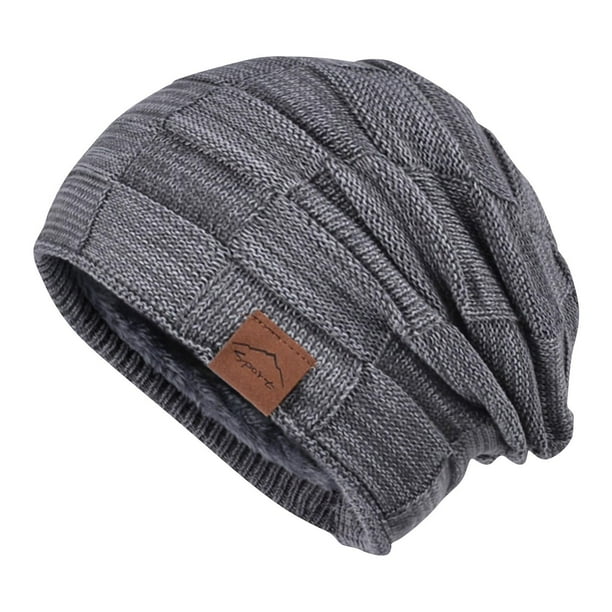 Sombreros de invierno para mujer, gorro de lana cálido, gorro de punto de oso para mujer, gorro de mujer