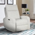 thumbnail image 3 of Bowery Hill Fabric Power Swivel Glider Recliner in Cream, 3 of 7