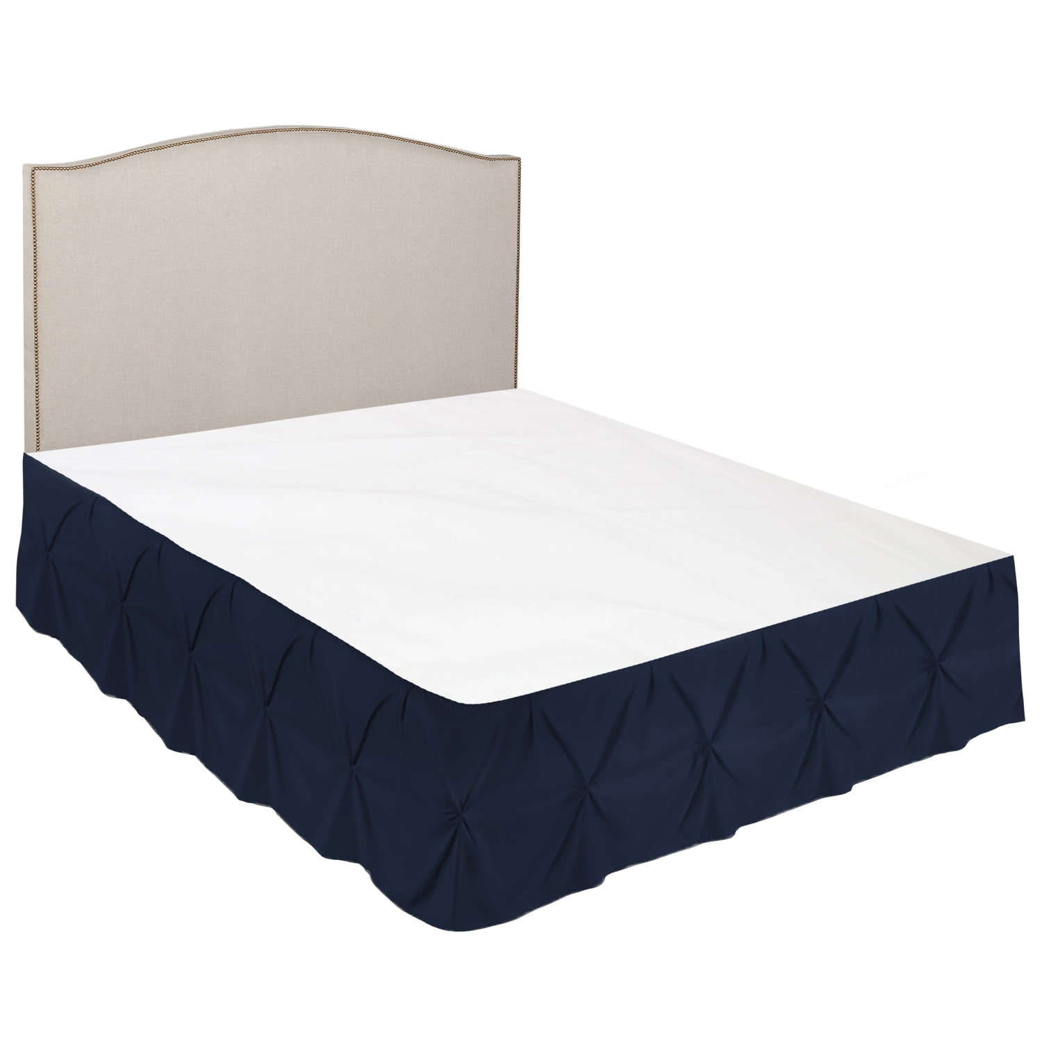 Amazon Blue Bed Skirt Queen Nestl 14