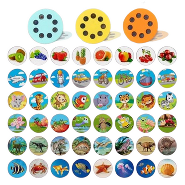GJX Kids Flashlight Educational Toy Flashlights for Kids Baby Soothing Interactive Small Gifts for Kids