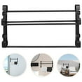 thumbnail image 2 of MesaSe Wall Mounted Shoe Rack Foldable Shoe Rack for Bathroom and Entryway Space-Saving No Drilling Shoe Storage Shelf for Small Spaces, 2 of 8