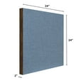 thumbnail image 3 of ATS Acoustics Ceiling Acoustic Tile 24"x24"x2" Sound Absorbing Drop Grid Panel For T-Bar Drop Ceiling Noise Reduction (Light Blue), 3 of 7