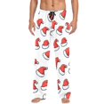 thumbnail image 7 of FORMRS Mens Pajama Pants with Pockets Sleepwear Lounge Bottoms Sizes S-2XL, Santa Hats Pattern, 7 of 7