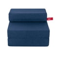 thumbnail image 3 of Sillón Plegable Individual Azul Marino + Cama para Perro y Peluche de Oso, 3 of 5