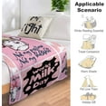 thumbnail image 5 of Yibo Frog Blanket Flannel Soft and Comfortable Anti-static Bed Sofa Blanket, 5 of 6