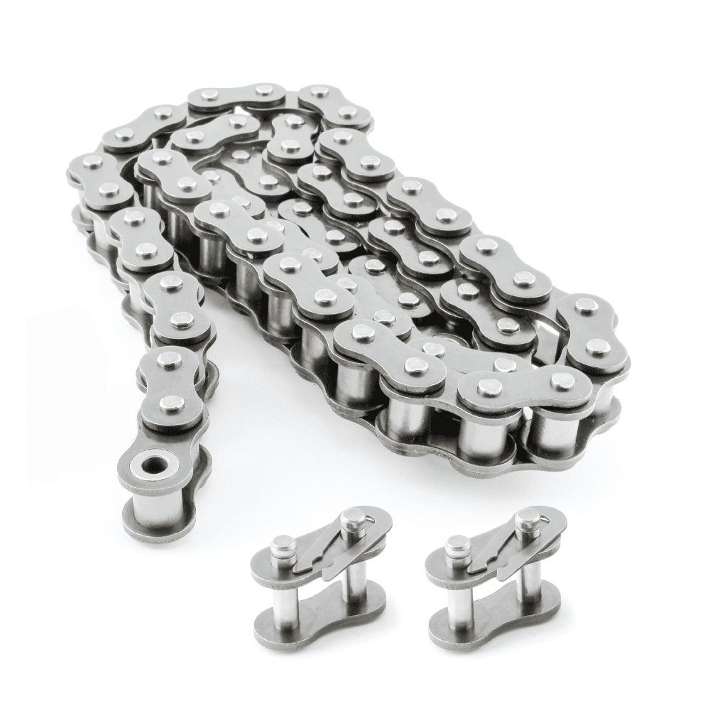 2 Free Connecting Link #60SS Stainless Steel Roller Chain x 10 feet 