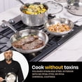 thumbnail image 3 of Juego de utensilios de cocina Guy Fieri's Flavortown de acero inoxidable de 10 piezas, 3 of 7