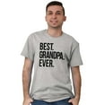 thumbnail image 3 of Best Grandpa Ever Grandfather Poppop Men's Graphic T Shirt Tees Brisco Brands M, 3 of 5