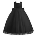 thumbnail image 6 of Dress Girls Black Dress for Girls Colorful Ruffle Tiered Tulle Fancy Dress for Girls Children's Day Dresses for Girls 9-10 Years, 6 of 6