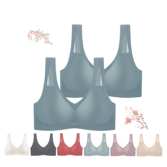 Ultimate Breathable Comfort Everyday Lounge Bra for Women,Women's Breathable Padded Shaping Bras