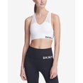 thumbnail image 6 of DKNY Women’s Sport Mesh Racerback Medium-Impact Sports Bras, White, X-Small, 6 of 7