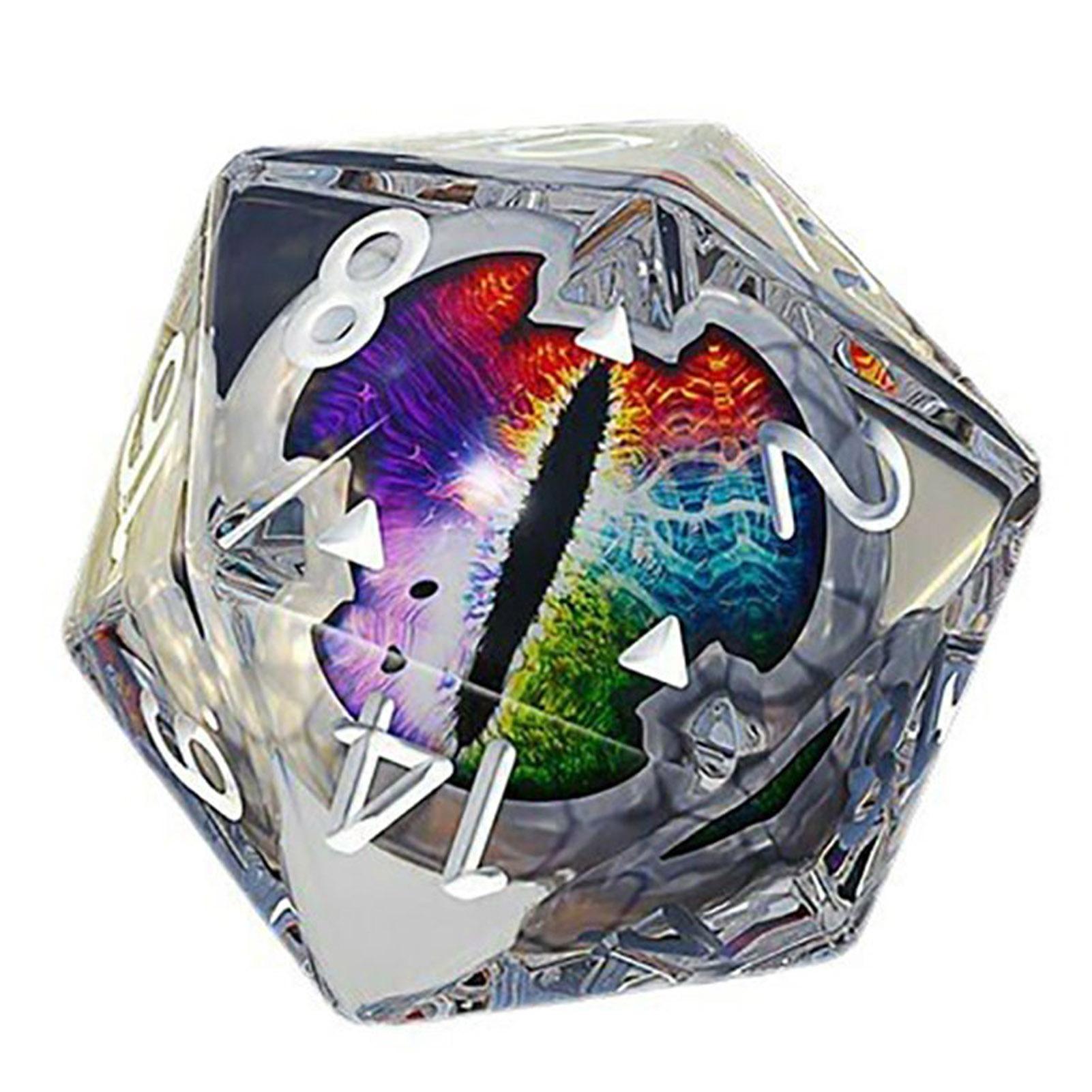 Eyeball Dice Easy To Read Dice Set Color Polyhedron Dice With Shiny
