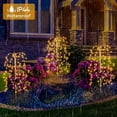 thumbnail image 4 of Luminous Halloween Pendant, Glowing Party Decoration, Battery Operated Light, Shines in Three Modes and Hangs Flexibly Anywhere for Tree Branch, Porch Railing, and Window Frame., 4 of 8