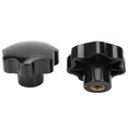 thumbnail image 4 of Thread Clamping Knob, Star Head Clamping Knob Brass Core Anti-corrosion Insulation Plastic Handle With High Performance For Engineer For Machining Center, 4 of 8