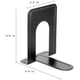 thumbnail image 1 of CARBONLIKE Sujetalibros,sujetalibros de metal resistente - 8 piezas Universal Premium Antideslizante Sujetalibros Paquete para estantes de libros Tapón Películas Cds Videojuegos Libros Magazin, 1 of 2