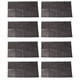 thumbnail image 1 of 8X Paño de Altavoz Caja de Subwoofer de Coche Fibra de Poliéster Tablero de Absorción de Sonido Ropa Manta Antisísmica Fieltro Gris, 1 of 8