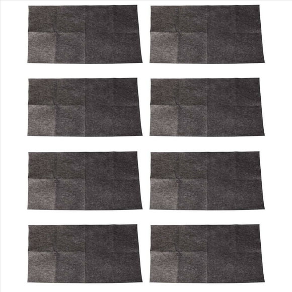 8X Paño de Altavoz Caja de Subwoofer de Coche Fibra de Poliéster Tablero de Absorción de Sonido Ropa Manta Antisísmica Fieltro Gris