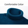 thumbnail image 5 of Autumn and Winter Men Cashmere Sweater Men's Wool Pullover High Collar Soft and Warm Pullover Knitted Sweater Men's Sweater, 5 of 5