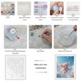 thumbnail image 3 of Paint By Numbers Kit for Adults Beginner - DIY Flying Piglet Blossom Sky Canvas Painting Kits for Adults, Frameless Paint By Number for Adults for Home Wall Decor 16x20 Inch, 3 of 7