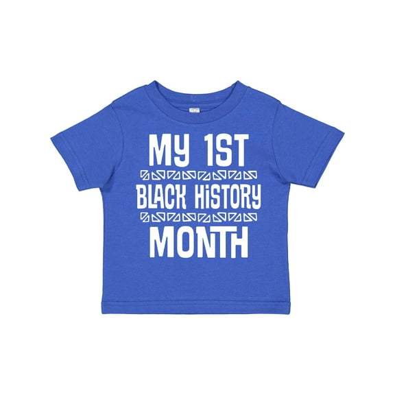 Inktastic 1st Black History Month Boys or Girls Toddler T-Shirt