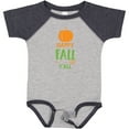 thumbnail image 3 of Inktastic Happy Fall Y'all, Pumpkin, Arrow - Orange Green Boys or Girls Baby Bodysuit, 3 of 5
