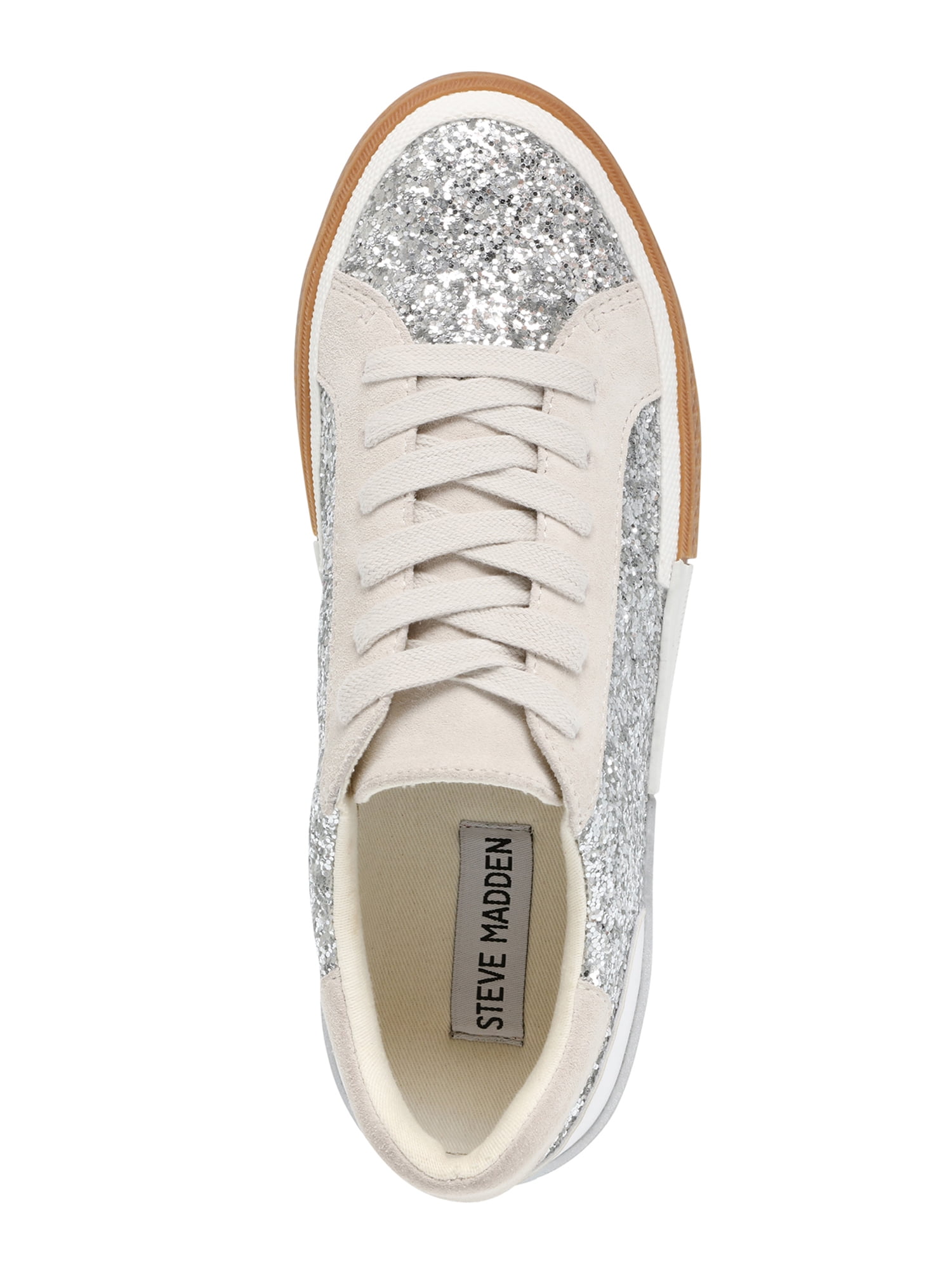 steve madden embark black glitter