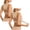 Beige, variant on Posture Corrector Bra for Women Wireless Back Support Plus Size Sports Bra