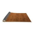 thumbnail image 2 of Ahgly Company Indoor Square Abstract Orange Modern Area Rugs, 4' Square, 2 of 4